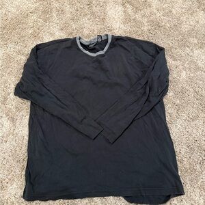 Men's Black Long Sleeve Shirt